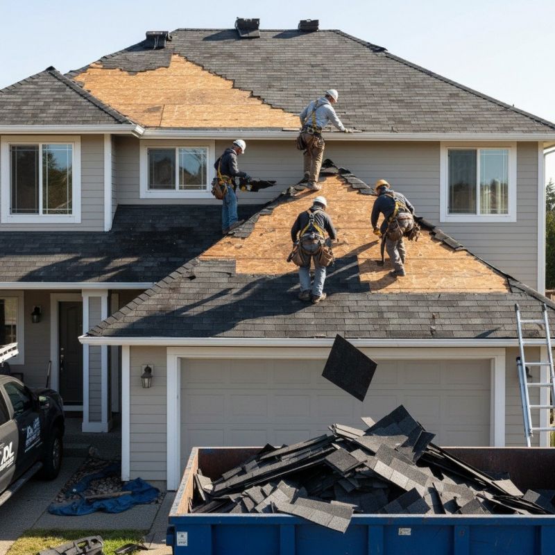 Asphalt Roof Replacement in Providence, RI