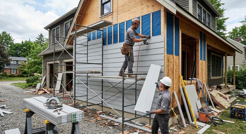 Fiberboard Siding Installation in Fairfield County, CT