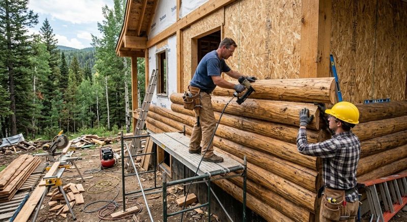 Log Siding Replacement in Fairfield County, CT