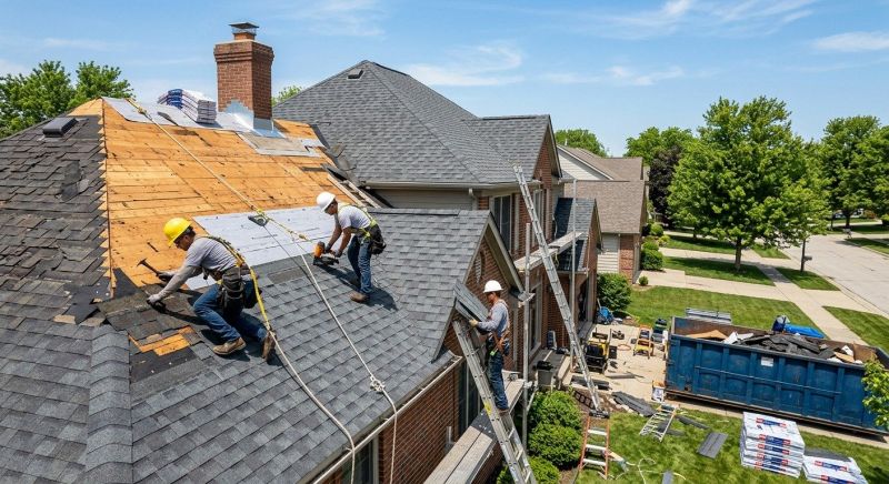 Residential Roof Replacement in Worcester, MA