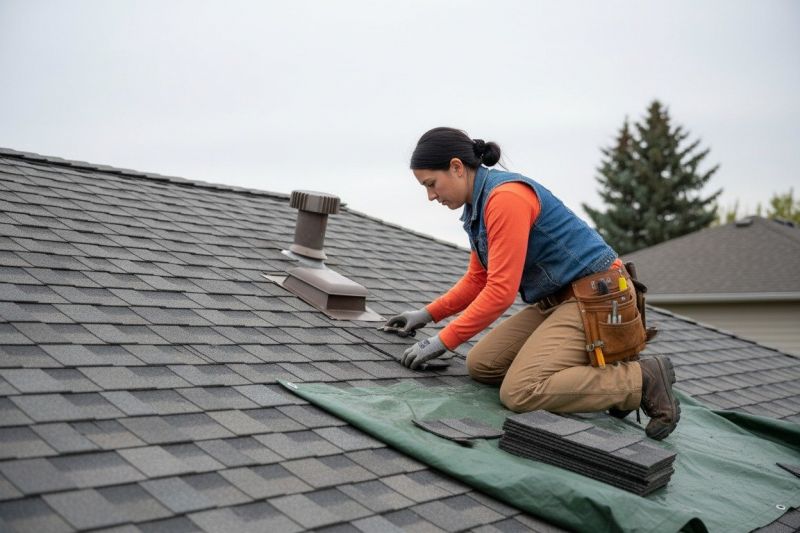 Local Roof Flashing Replacement pros at work