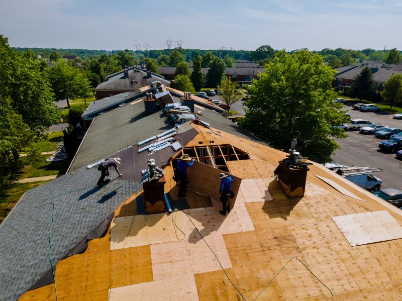 A Frame Roof Installation in Manchester, NH