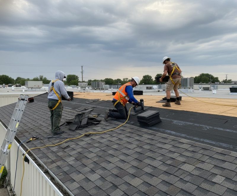 Damaged Roof Replacement in Boston, MA