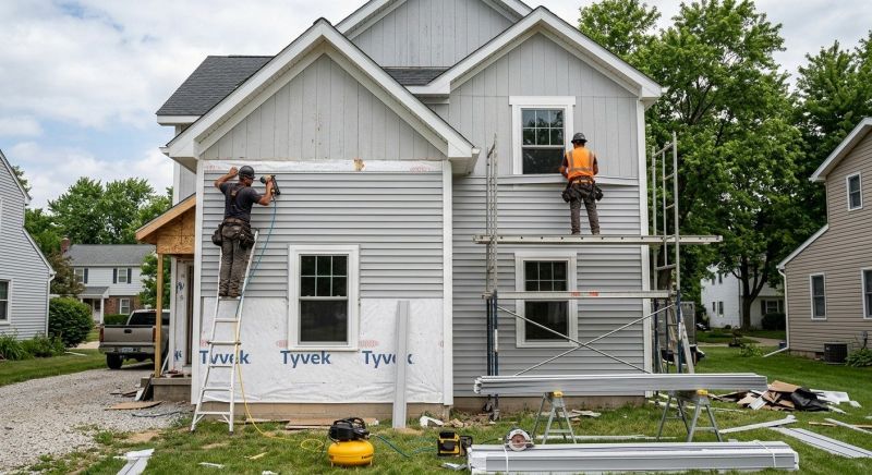 Damaged Siding Replacement in Stamford, CT