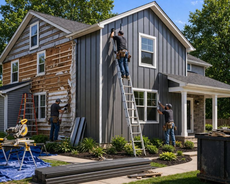House Siding Replacement in Norwalk, CT