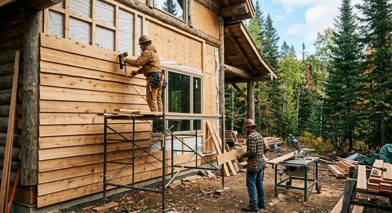Log Home Siding Installation in Fairfield County, CT