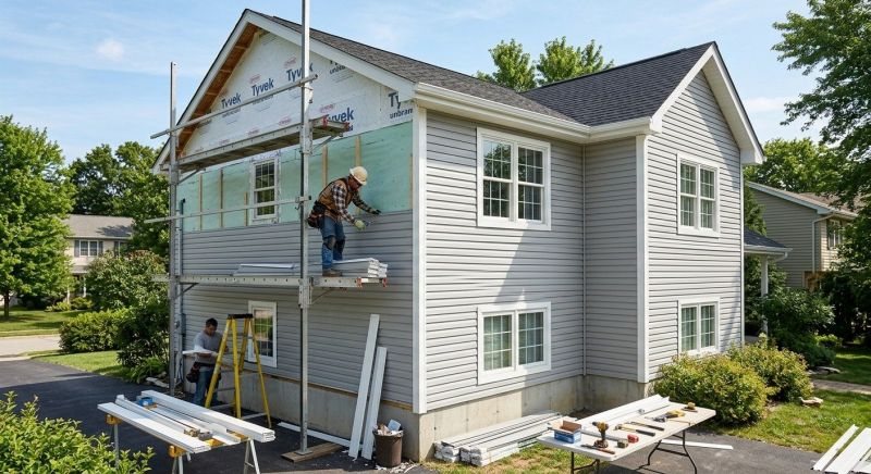 Vertical Siding Replacement in Nashua, NH