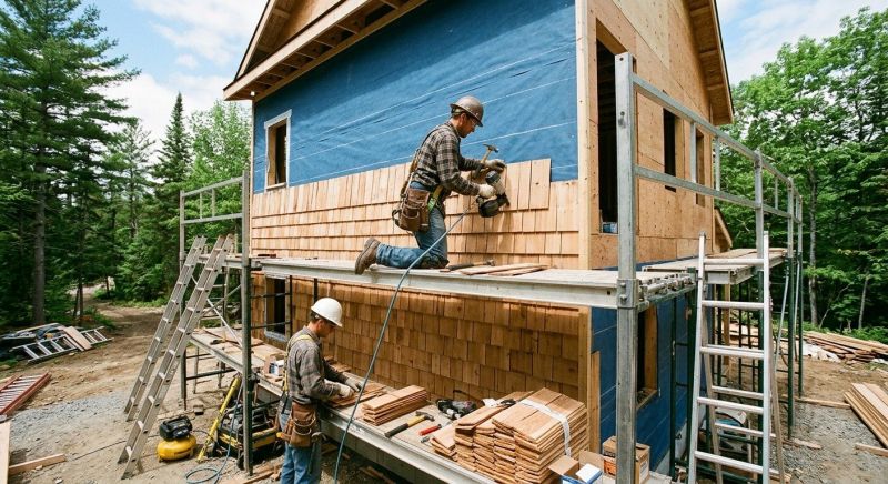 Wood Shake Siding Installation in Norwalk, CT